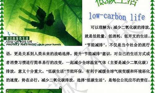 低碳环保作文300字以上_低碳环保作文3