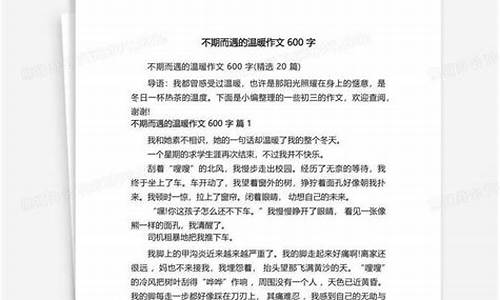 温暖的依靠作文_温暖的依靠作文800字